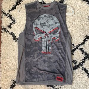 “Punisher” workout shirt by MARVEL